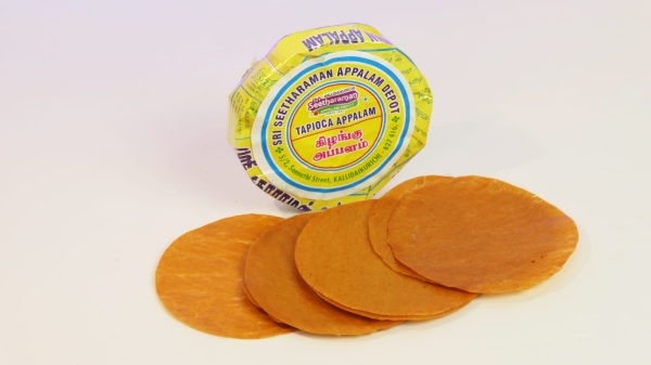 KALLIDAIKURICHI TAPIOCA APPALAM 200 GMS